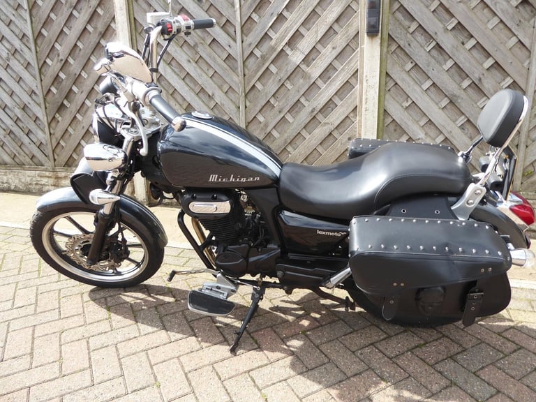 LEXMOTO MICHIGAN 125 CRUISER 16 REG VERY LOW MILES STAINLESS EXHUAST LONG MOT