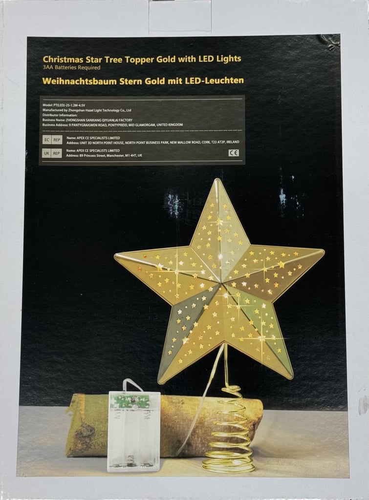 Christmas Tree Topper