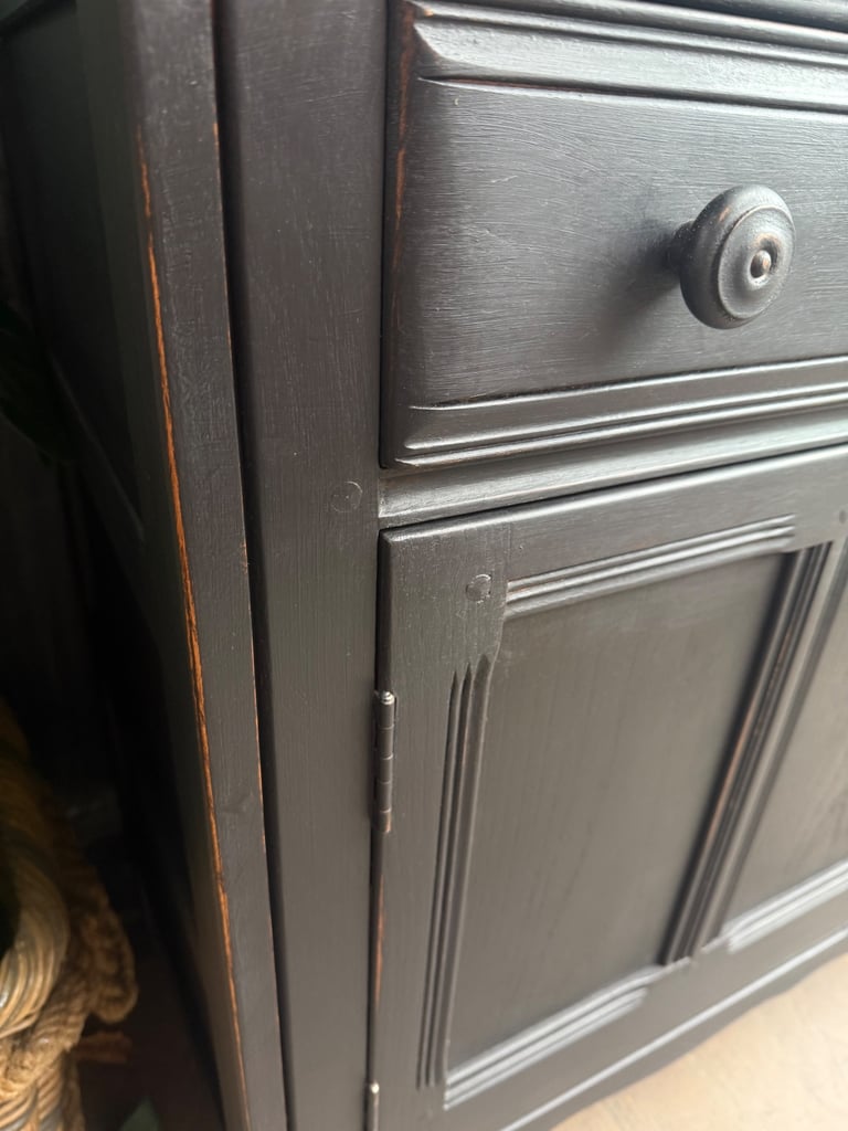 Gothic style mid century sideboard dresser buffet