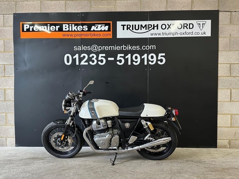 STUNNING ONE OWNER 2021/71 ROYAL ENFIELD CONTINENTAL GT 650 MOTORCYCLE