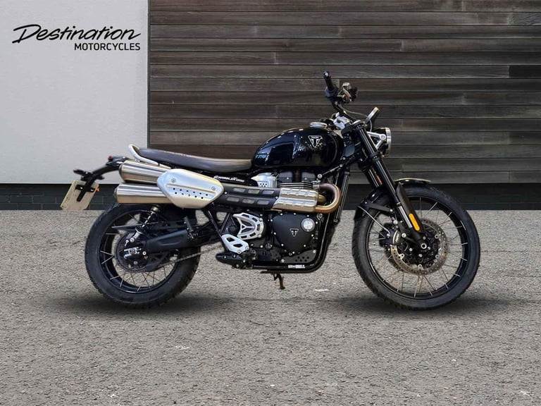 2025 Triumph Scrambler 1200 X Petrol black 6 Speed
