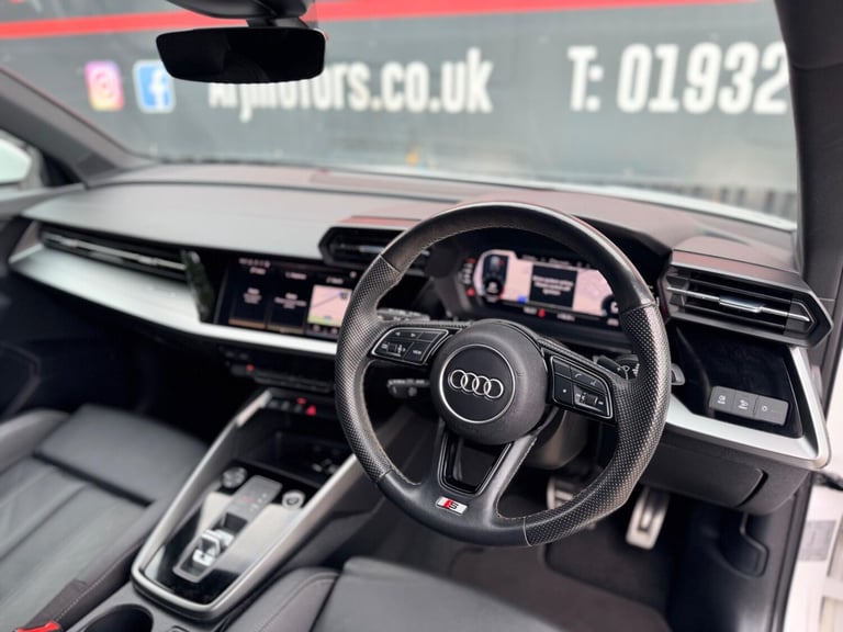 2021 Audi A3 1.0 TFSI 30 S line Sportback S Tronic Euro 6 (s/s) 5dr HATCHBACK Petrol Automatic