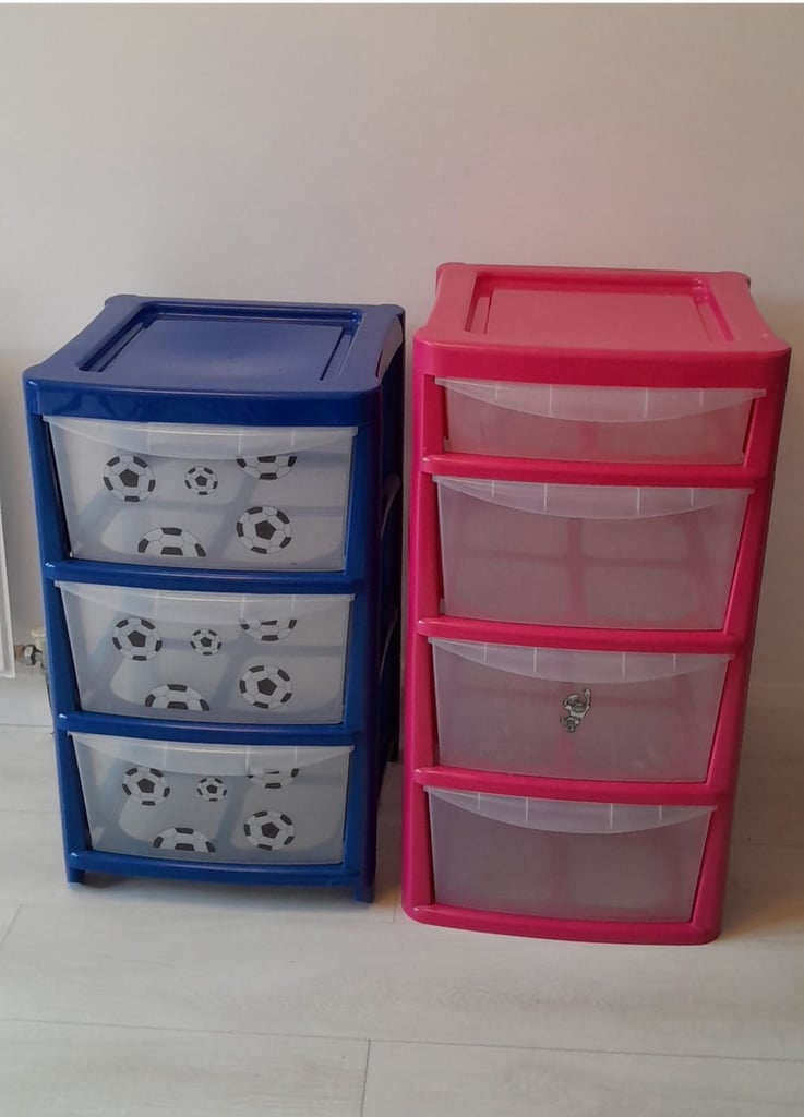 Plastic Storage Drawers