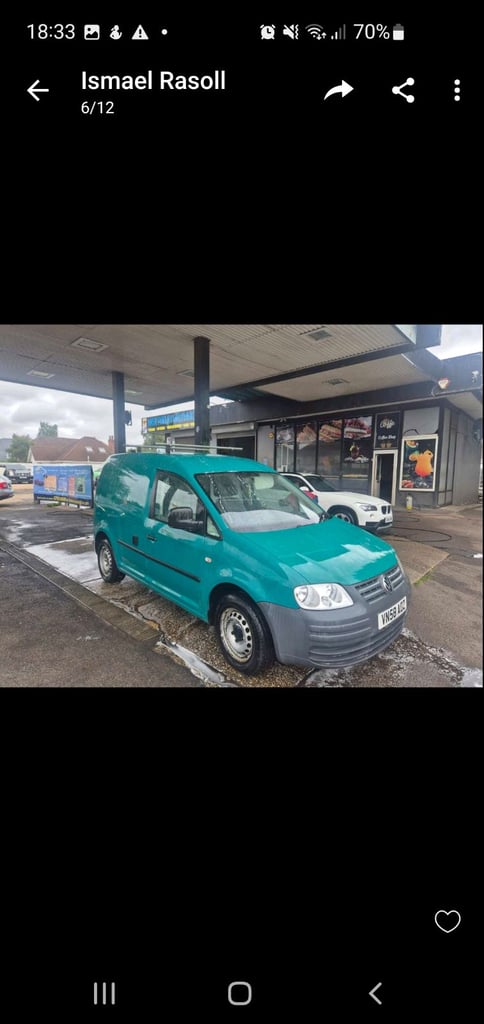 Volkswagen, CADDY, Panel Van, 2008, Manual, 1896 (cc)