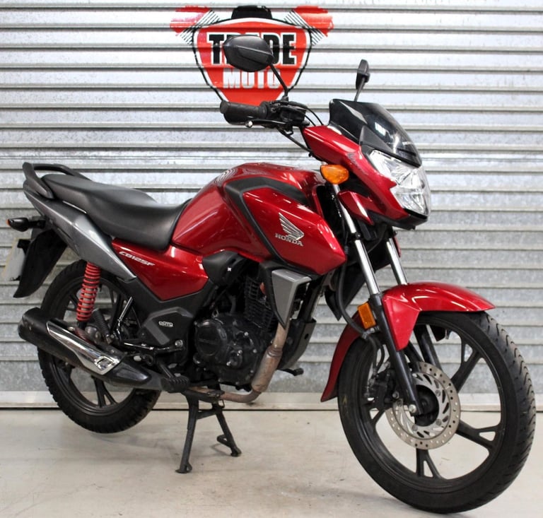 2022 22 HONDA CBF 125 M-M CB 125 F CB125F RED HPI CLEAR TRADE SALE NEW MOT 15K