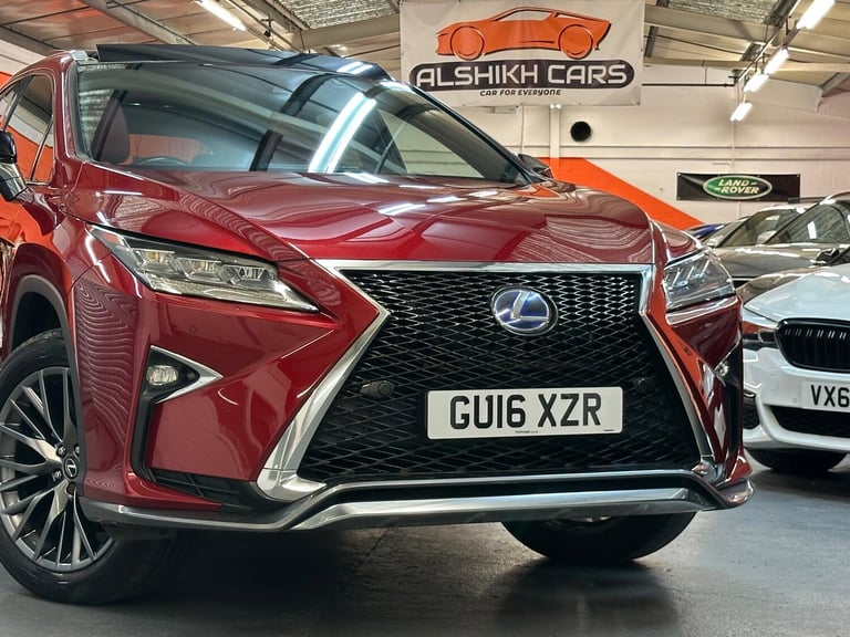 2016 Lexus RX 3.5 450h V6 F Sport CVT 4WD Euro 6 (s/s) 5dr ESTATE Petrol/Electric Hybrid Automatic