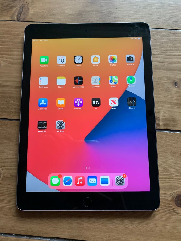 image for Apple Ipad 6 2018 128GB Black Ios17 Wifi Very Good Condition - Delivery Available