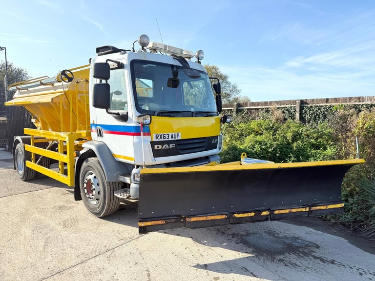 2013 DAF LF55.220 ECON GRITTING BODY SNOW PLOUGH BEACONS 18T MANUAL 36,000 MILES