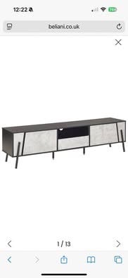 image for TV Stand BLACKPOOL Grey Concrete Effect- Brand new unopened. RRP £270. Collection Only