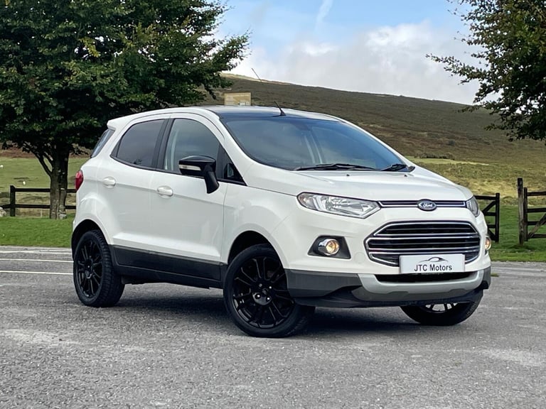 FORD ECOSPORT 1.0 EcoBoost 140 Titanium S 5dr Man, petrol, white + new timing