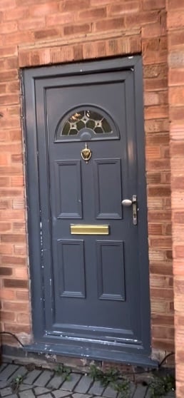 image for Anthracite grey external door