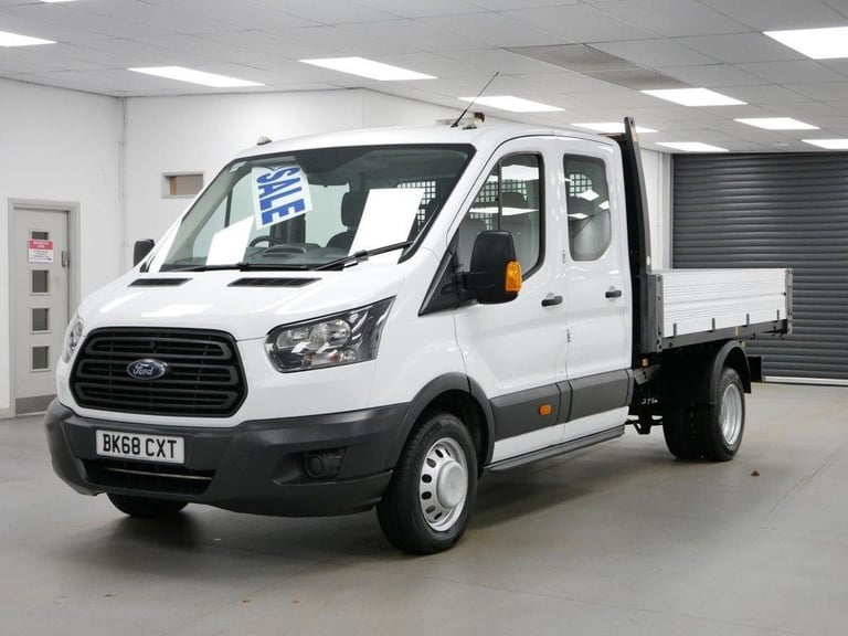 68 FORD TRANSIT 350 RWD 2.0 EBL 130 BHP L3 LONG DRW 7 SEATER TIPPER ( NO VAT ! )