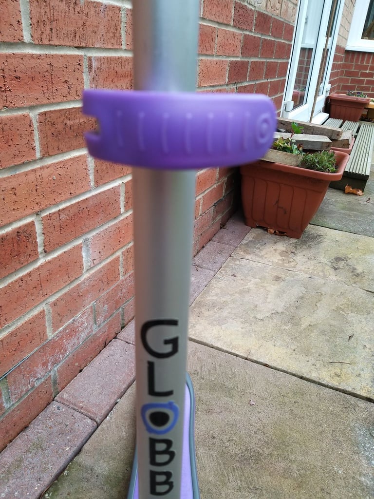 Purple Globber 3 wheel scooter