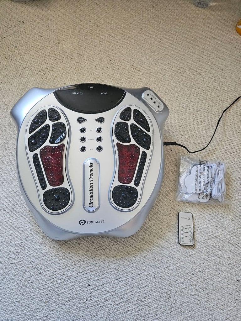 PureMate PM605 Electromagnetic Foot Circulation Massager & Body Therapy Machine