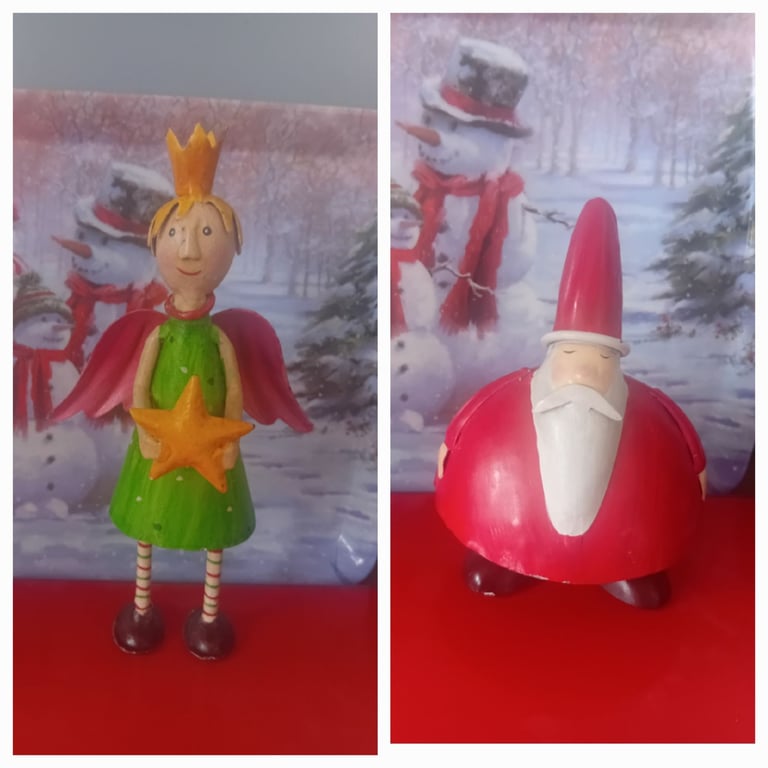 image for Metal Christmas Ornaments from Germany 