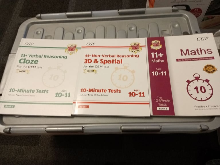 11 Plus CGP books