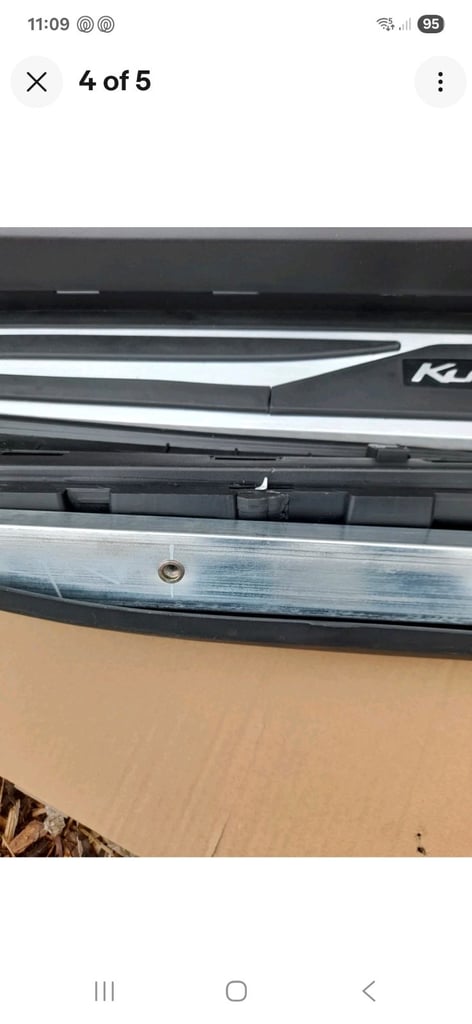 Ford kuga side steps /running boards new 