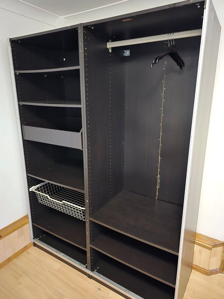 Free Double wardrobe+manual instruction