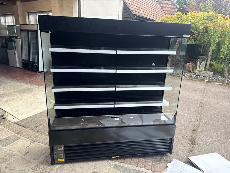 Display Fridge open front like new cafe supermarket takeaway 