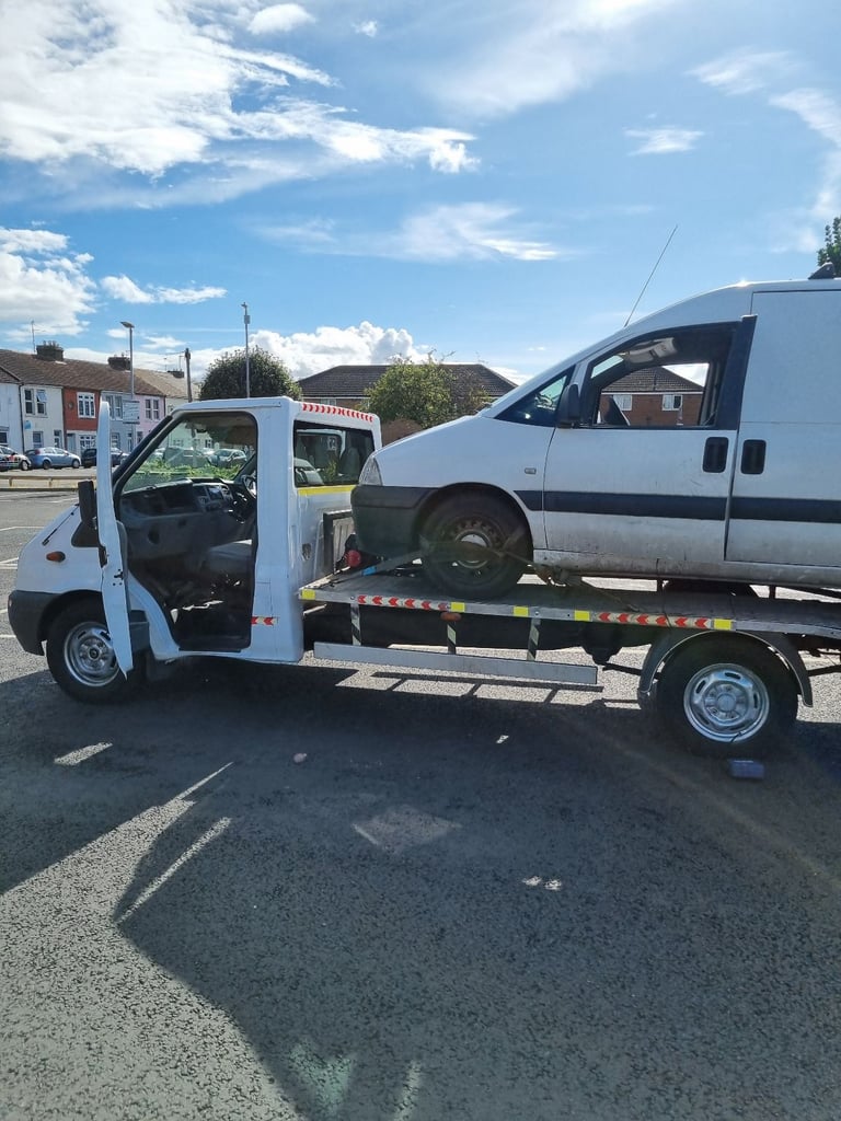Ford transit recovery truck