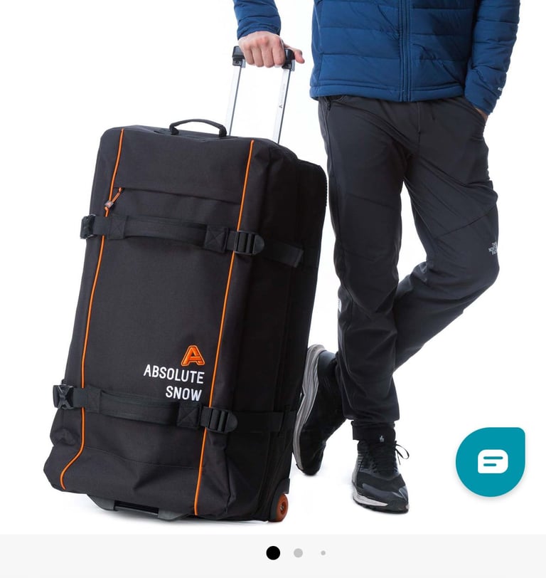 Travel roller bags x 2, large, used once