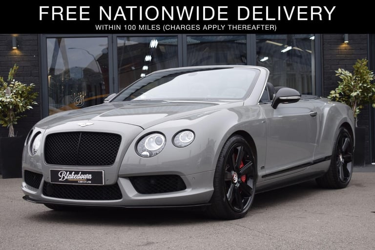  Bentley Continental 4.0 V8 GTC S Auto 4WD Euro 5 2dr Petrol Automatic