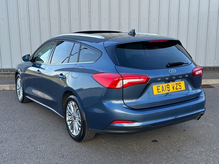 2019 19 FORD FOCUS 1.5 ECOBLUE 120 TITANIUM X TURBO DIESEL ESTATE * PAN ROOOF *