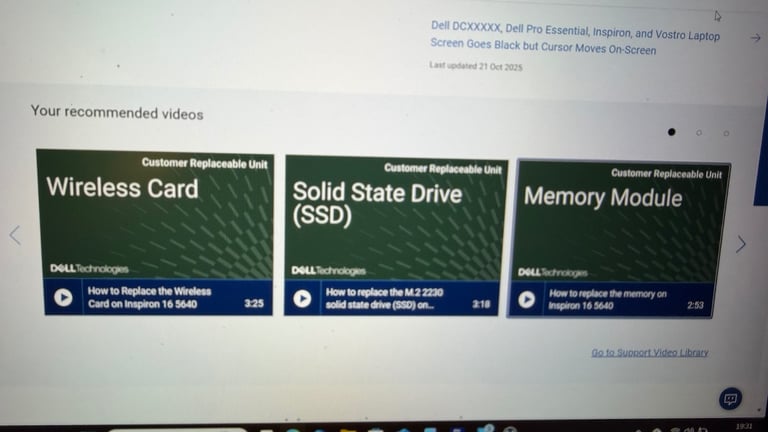 Dell Inspiron 16 5640 Laptop 16gb 1TB SSD Warranty Immaculate Condition 