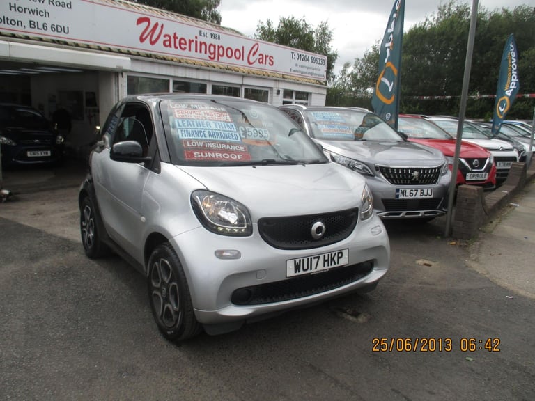 2017 smart fortwo 1.0 Prime Euro 6 (s/s) 2dr COUPE Petrol Manual