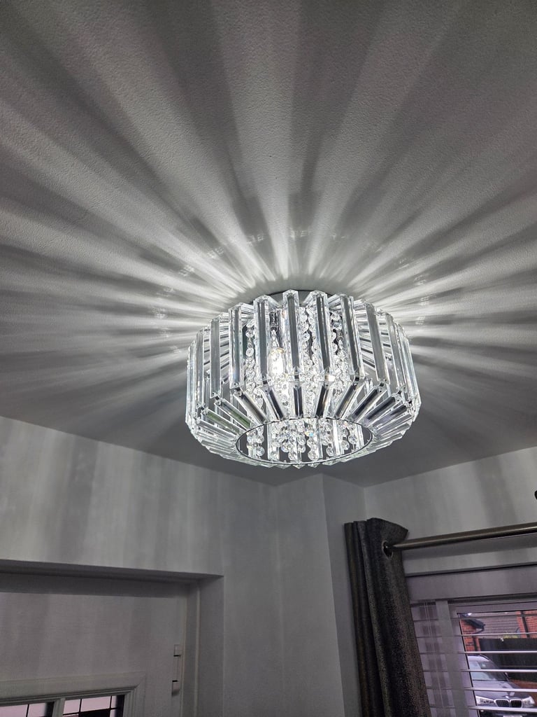 Chantilly Jewel Flush Ceiling Light