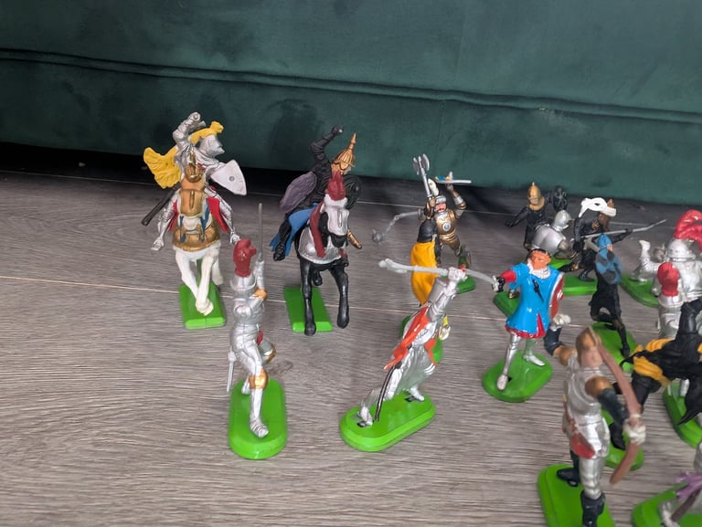 Brittans cowboys and Indians plus knights 