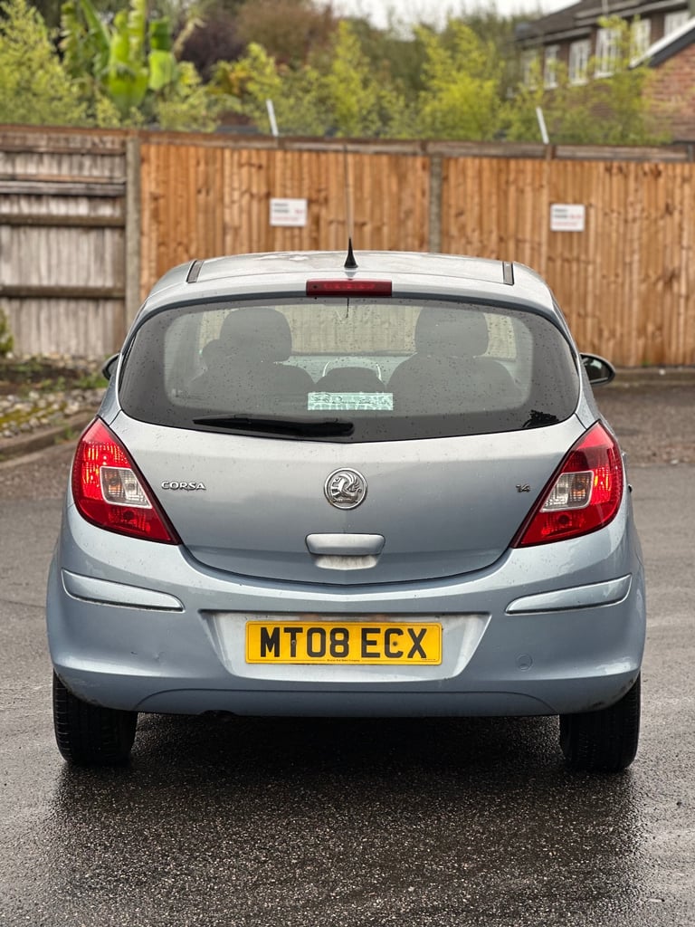 2008 Vauxhall Corsa SE Automatic 1.4L Petrol 69,000 Miles Full Service History 1YR NEW MOT  1 OWNER