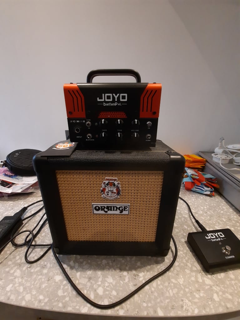 Joyo mini tube amp & Orange 8 inch speaker