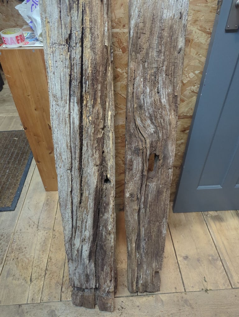 French Oak Beams 