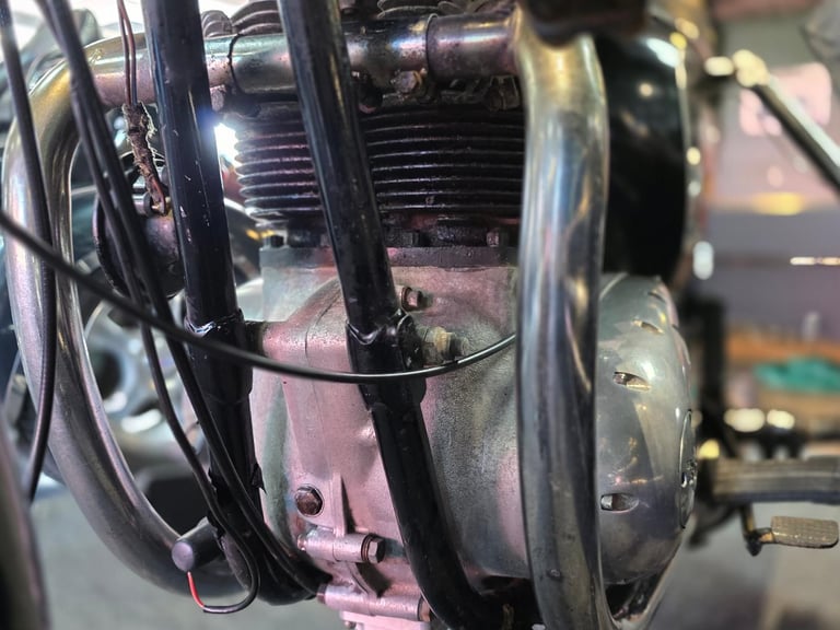 1969 BSA THUNDERBOLT 650 GARRARD WATSONIAN SIDECAR BARN FIND