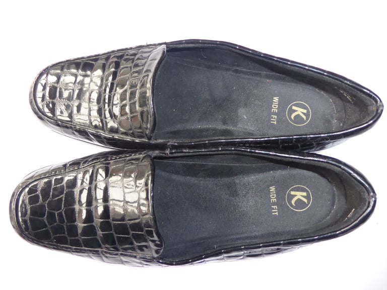 K Leather Patent Shoes