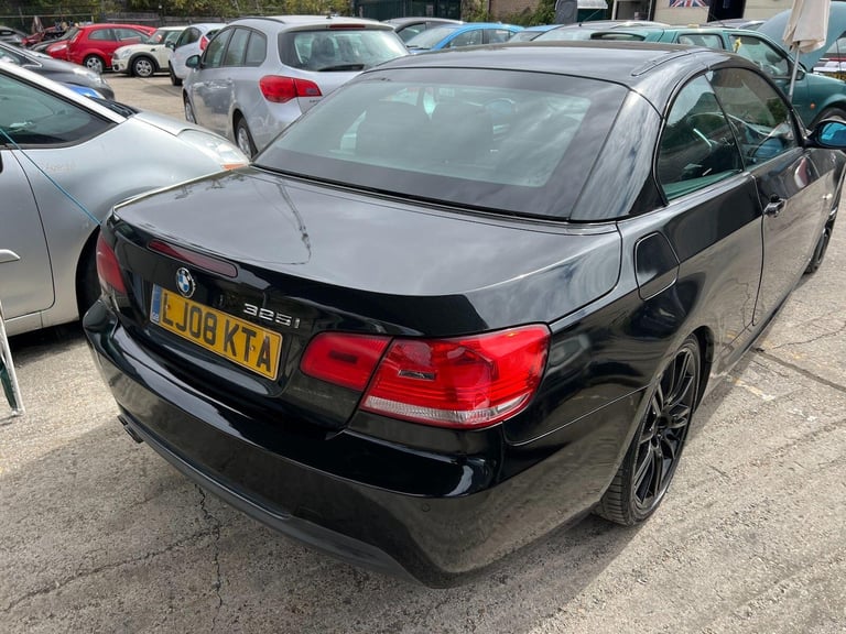 2008 BMW 3 Series 3.0 325i M Sport Steptronic Euro 4 2dr CONVERTIBLE Petrol Automatic