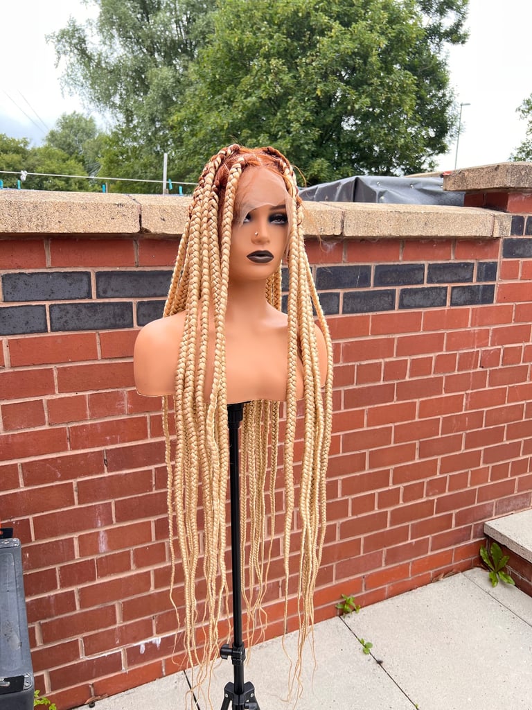 image for Full lace braided wig 