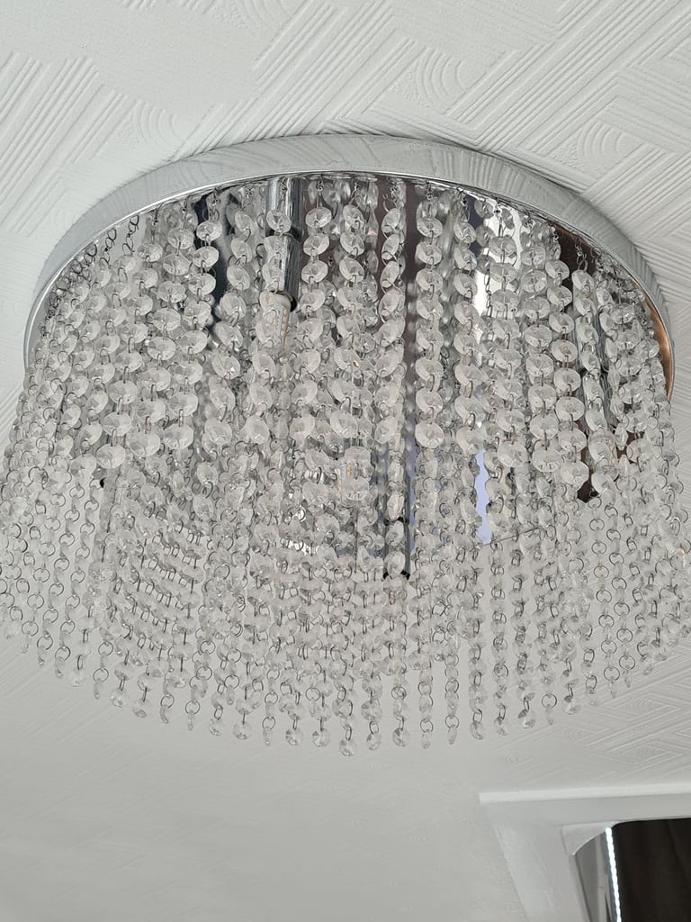 image for Chandelier style flushed ceiling light 