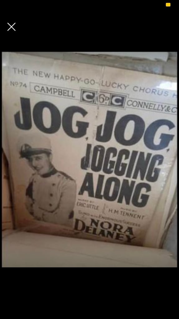 Piano sheet music and vocal music art deco 