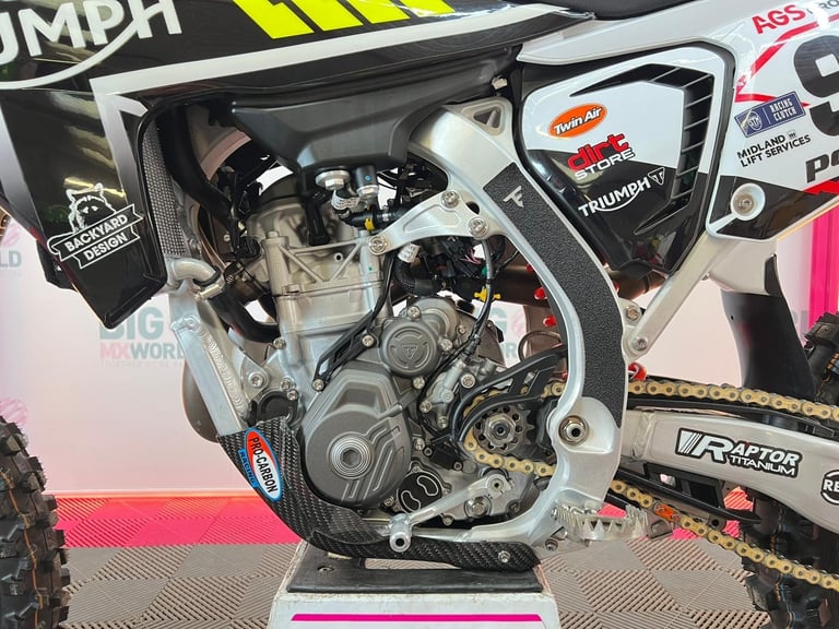Triumph TF450 RC 2025 - INC VAT- FULLY PREPPED RACE BIKE // NEVER BEEN ON TRACK 