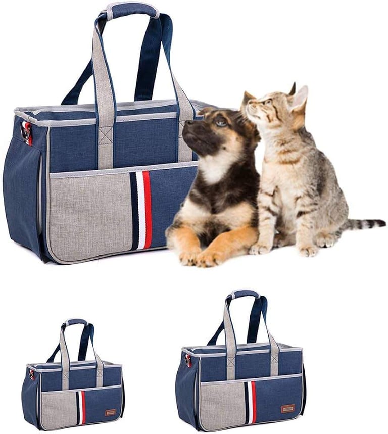 DODOPET Outdoor Portable Oxford Cloth Cat Dog Pet Carrier Bag Handbag Shoulder Bag