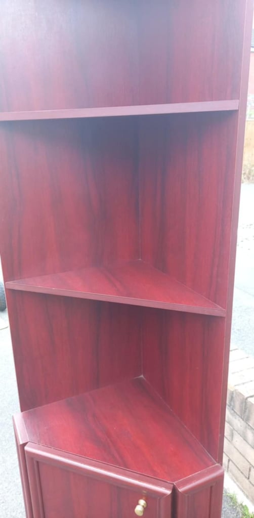 image for WALL UNIT , nice smart wood wall unit , free local delivery , just ask