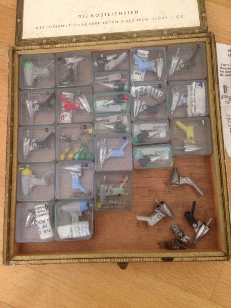 image for Set of Vintage UNO Stencil Pens 