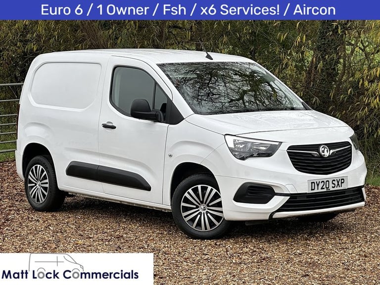 image for 2020 Vauxhall Combo L1 H1 Cargo Turbo D 2300 Sportive Panel Van Diesel Manual