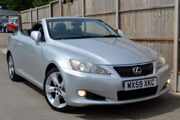 2009 Lexus IS 2.5 V6 SE-L Auto Euro 4 2dr CONVERTIBLE Petrol Automatic