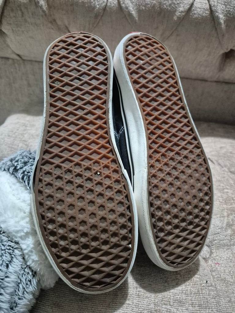 Vans black original men's women's size 7 trainers