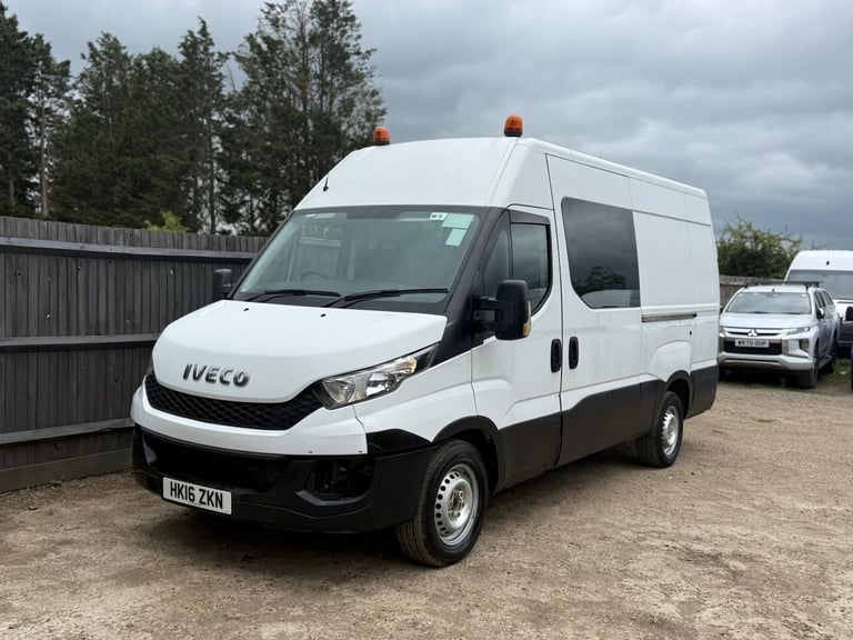 2016 Iveco Daily 2.3 High Roof WELFRE VAN + TOILET + 38K + CAMPER Crew Van Diesel Manual