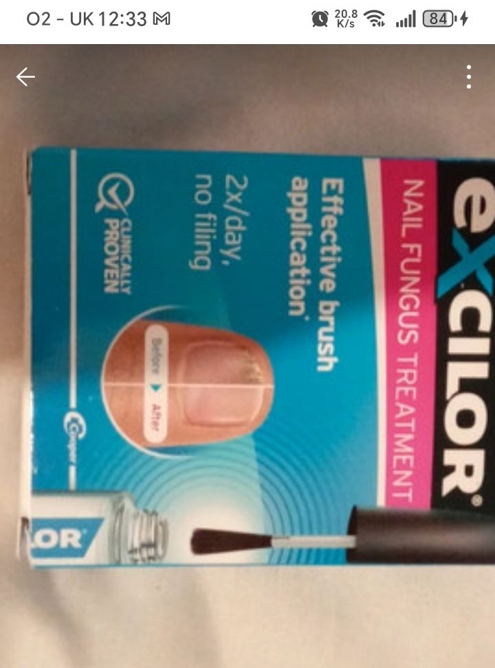 image for Excilor nail fungus treatment 