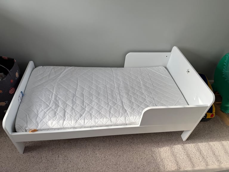 Great Little Trading Company Star Bright Toddler Bed - White